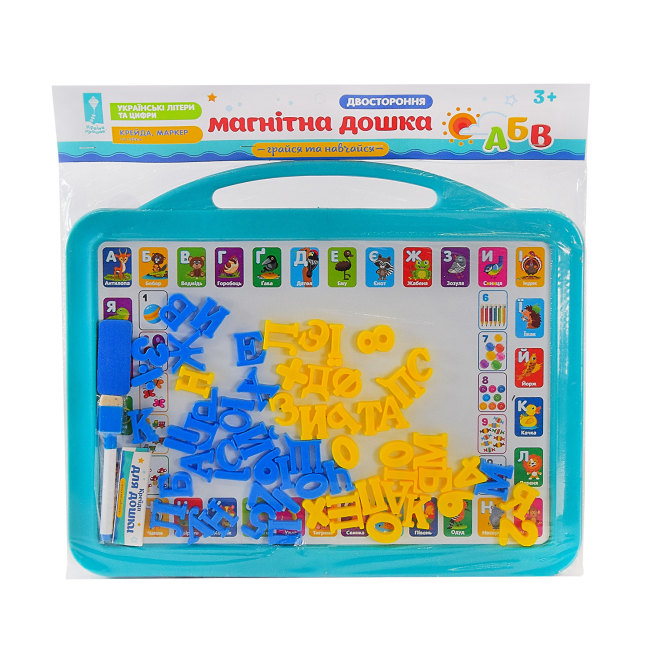 Обучающие игрушки - Магнитная доска Країна Іграшок Двухсторонняя в ассортименте (PL-7004ua)#5