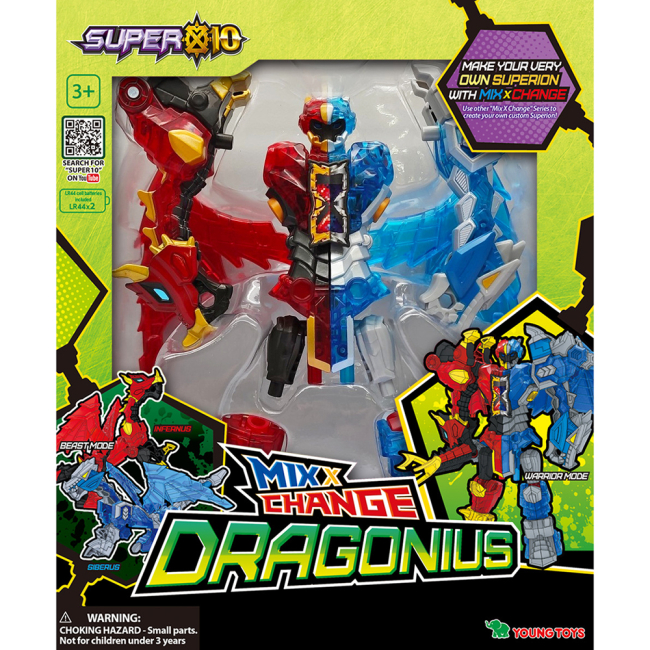 Трансформери - Робот-трансформер Super10 MIX Драгоніус (314069)#5