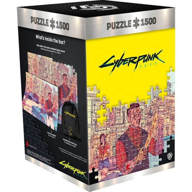 Пазлы - Пазл GoodLoot Cyberpunk 2077: Valentinos 1500 элементов (5908305231141)#2