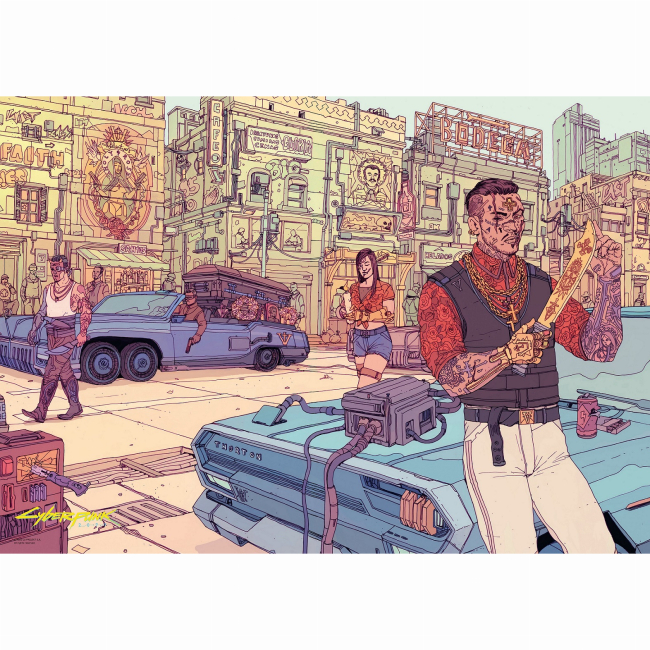 Пазлы - Пазл GoodLoot Cyberpunk 2077: Valentinos 1500 элементов (5908305231141)#3