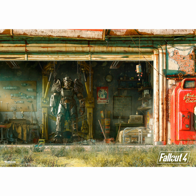 Пазли - Пазл GoodLoot Fallout 4 Garage 1000 елементів (5908305231509)#3