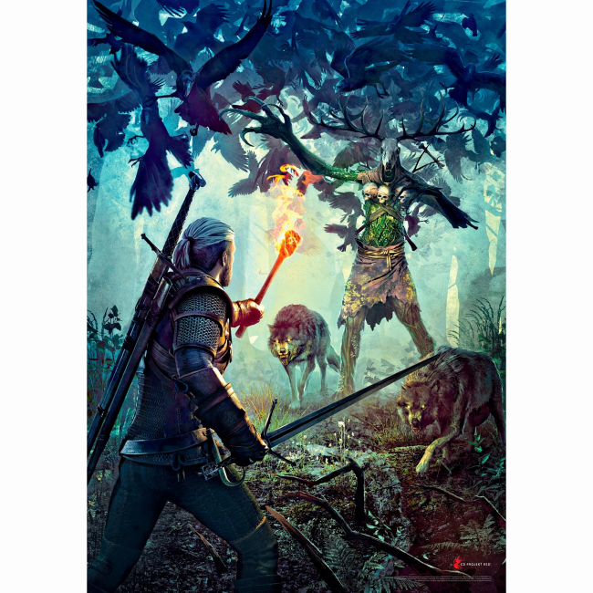 Пазли - Пазл GoodLoot Witcher: Leshen 1000 елементів (5908305238478)#2