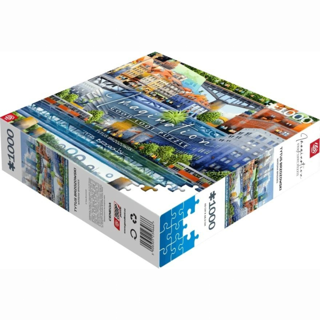 Пазлы - Пазл GoodLoot Imagination: Tytus Brzozowski Warsaw Bridges 1000 элементов (5908305239666)#2