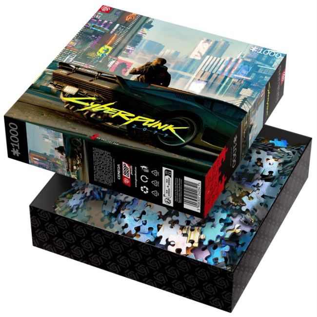 Пазли - Пазл GoodLoot Cyberpunk 2077: Mercenary on the Rise 1000 елементів (5908305240341)#2