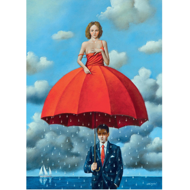 Пазлы - Пазл GoodLoot Imagination Rafal Olbinski Defence Against Banality 1000 элементов (5908305243731)#2