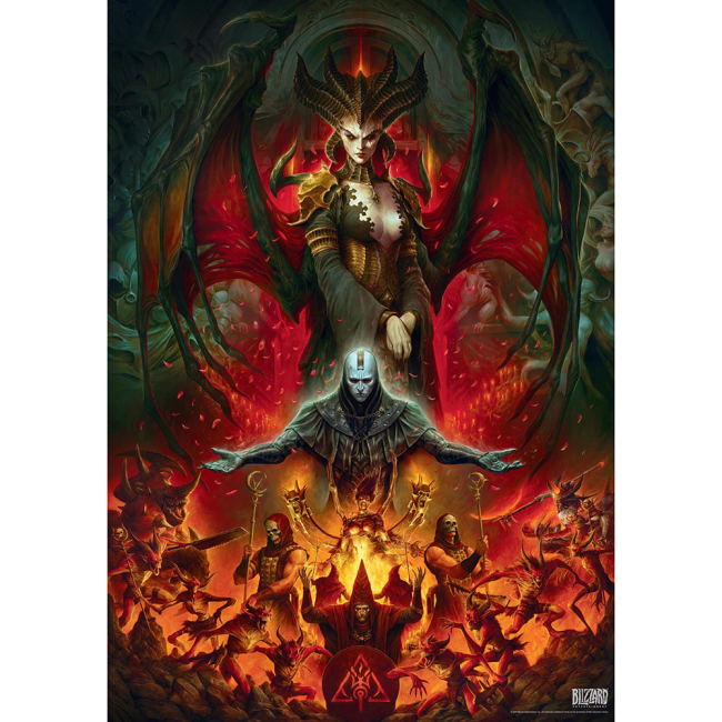 Пазлы - Пазл GoodLoot Diablo IV Lilith Composition 1000 элементов (5908305246800)#2