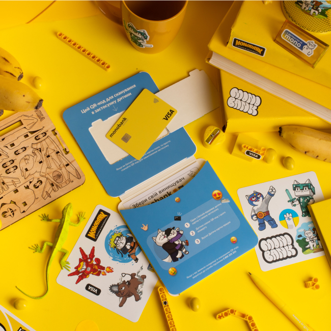 Електроніка для дітей - Дитяча платіжна карта monobank Universal Bank жовта (1204240000014)#10