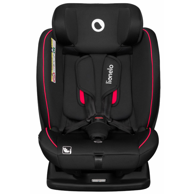 Автокрісла й аксесуари - Автокрісло Lionelo Aart I-Size Black Carbon Red (LO-AART I-SIZE BLACK CARBON RED)#3