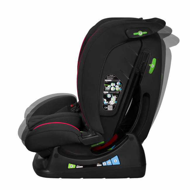 Автокрісла й аксесуари - Автокрісло Lionelo Aart I-Size Black Carbon Red (LO-AART I-SIZE BLACK CARBON RED)#5