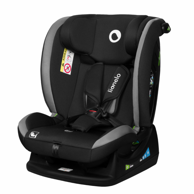 Автокрісла й аксесуари - ​Автокрісло Lionelo Aart I-Size Grey Graphite (LO-AART I-SIZE GREY GRAPHITE)#7