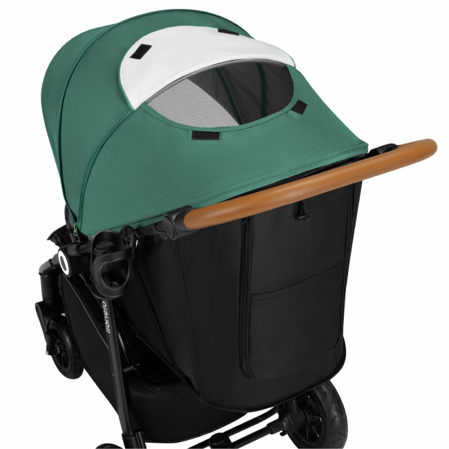 Візочки - Прогулянкова коляска Lionelo Natt Green Emerald (LO-NATT GREEN EMERALD)#8
