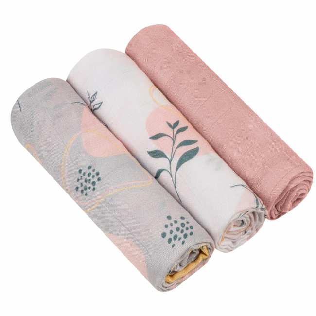 Товары по уходу - Набор пеленок Lionelo bamboo set leaf (LO-BAMBOO SET LEAF) (5903771707282)#3