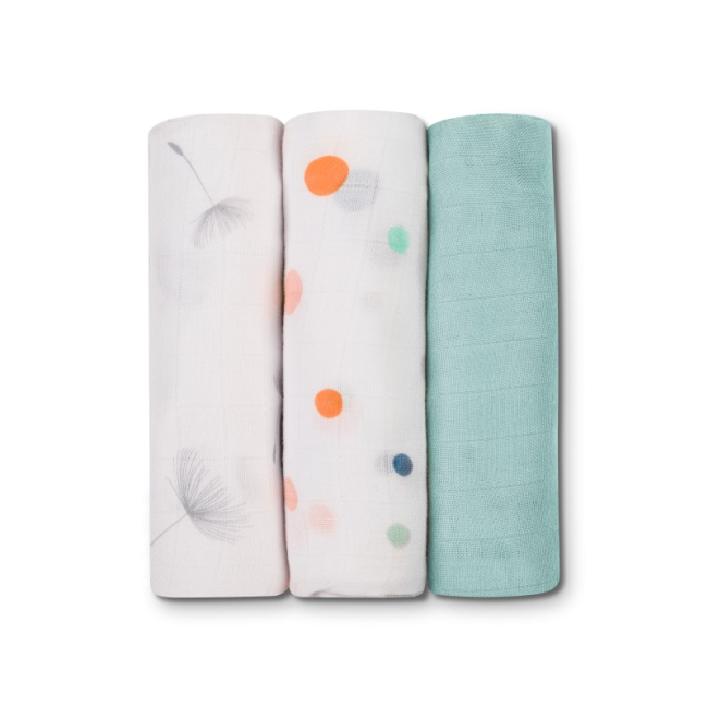 Товари для догляду - Набір пелюшок Lionelo bamboo set dot (LO-BAMBOO SET DOT) (5903771707299)#2