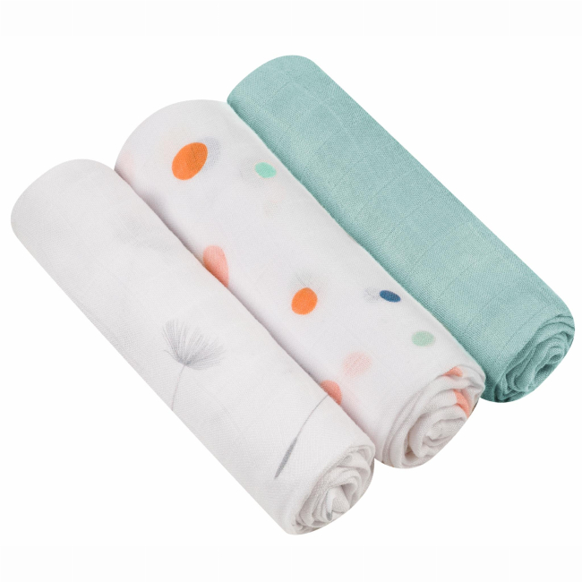 Товари для догляду - Набір пелюшок Lionelo bamboo set dot (LO-BAMBOO SET DOT) (5903771707299)#3