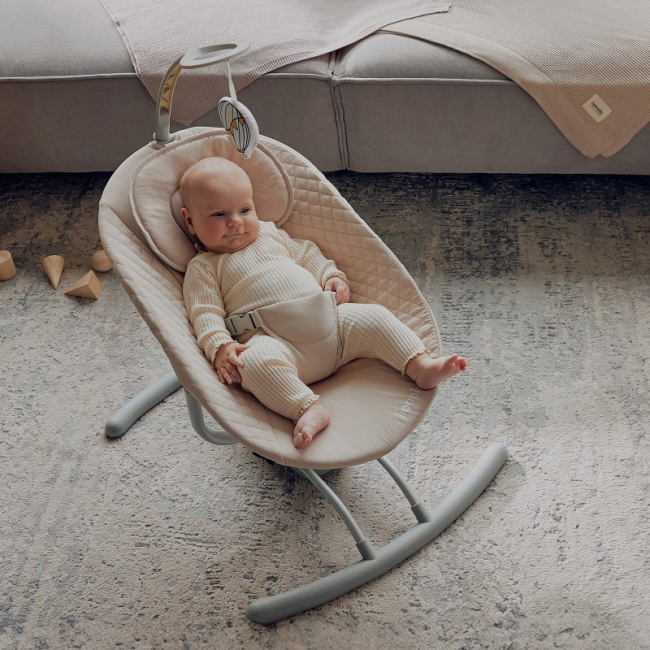 Кресла-качалки - Кресло-качалка Lionelo Rio Beige latte (LO-RIO BEIGE LATTE) (5903771706995)#6