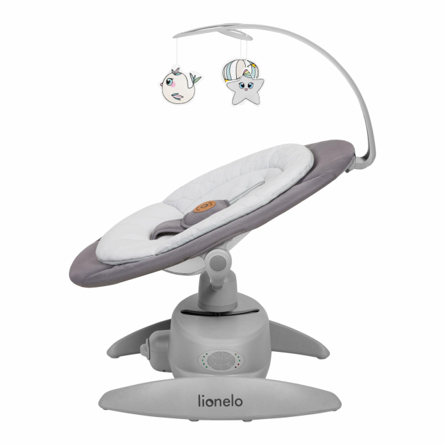 Крісла-качалки - Крісло-гойдалка Lionelo Mell Grey stone (LO-MELL GREY STONE) (5903771707190)#3