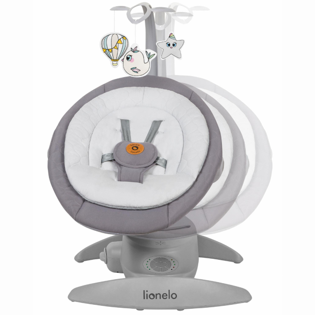 Крісла-качалки - Крісло-гойдалка Lionelo Mell Grey stone (LO-MELL GREY STONE) (5903771707190)#6