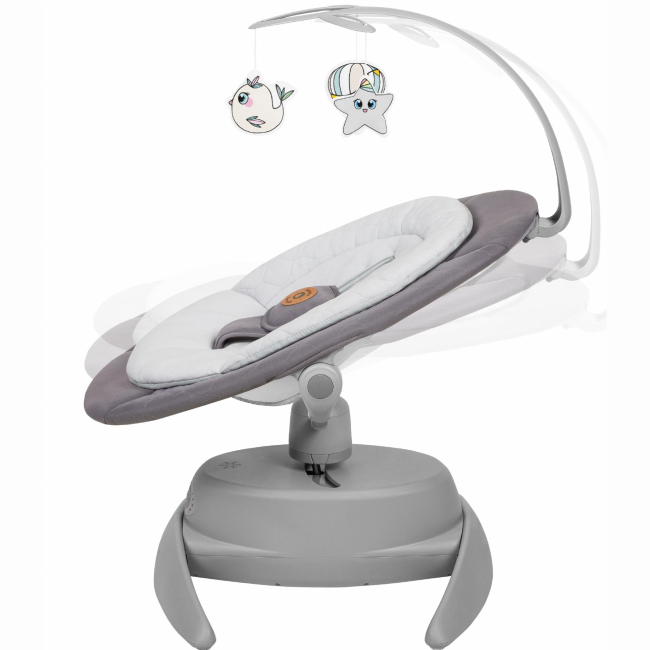 Крісла-качалки - Крісло-гойдалка Lionelo Mell Grey stone (LO-MELL GREY STONE) (5903771707190)#7