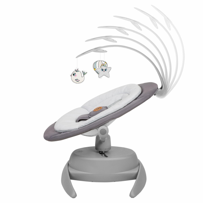 Крісла-качалки - Крісло-гойдалка Lionelo Mell Grey stone (LO-MELL GREY STONE) (5903771707190)#8