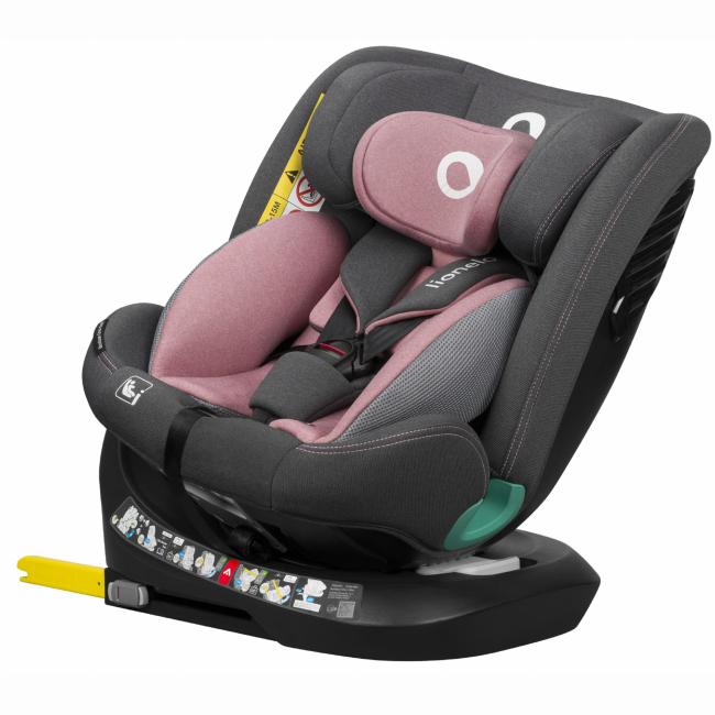 Автокрісла й аксесуари - Автокрісло Lionelo Bastiaan One i-Size Pink rose (LO-BASTIAAN ONE I-SIZE PINK ROSE) (5903771707718)#3
