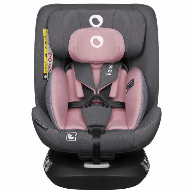 Автокрісла й аксесуари - Автокрісло Lionelo Bastiaan One i-Size Pink rose (LO-BASTIAAN ONE I-SIZE PINK ROSE) (5903771707718)#4