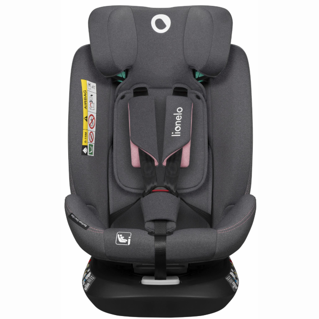 Автокрісла й аксесуари - Автокрісло Lionelo Bastiaan One i-Size Pink rose (LO-BASTIAAN ONE I-SIZE PINK ROSE) (5903771707718)#6