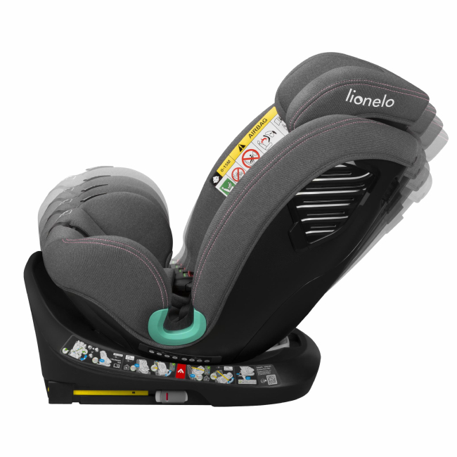 Автокрісла й аксесуари - Автокрісло Lionelo Bastiaan One i-Size Pink rose (LO-BASTIAAN ONE I-SIZE PINK ROSE) (5903771707718)#7