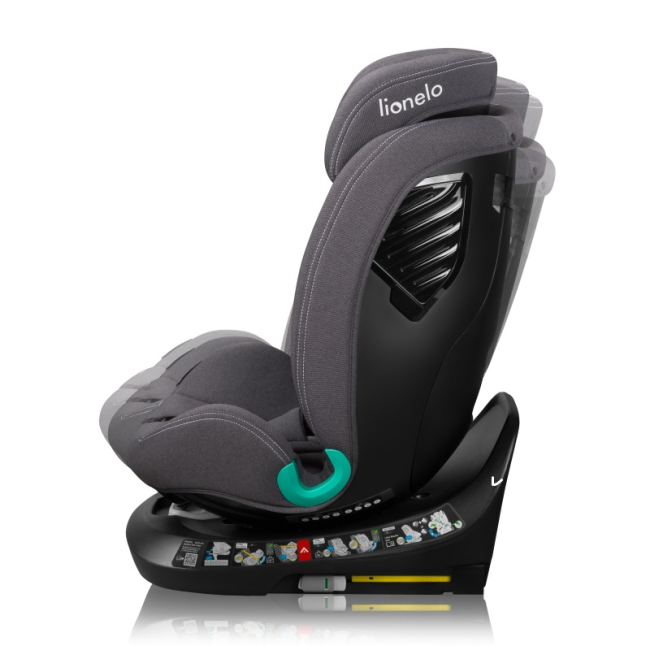 Автокрісла й аксесуари - Автокрісло Lionelo Bastiaan One i-Size Grey stone (LO-BASTIAAN ONE I-SIZE GREY STONE) (5903771707374)#5