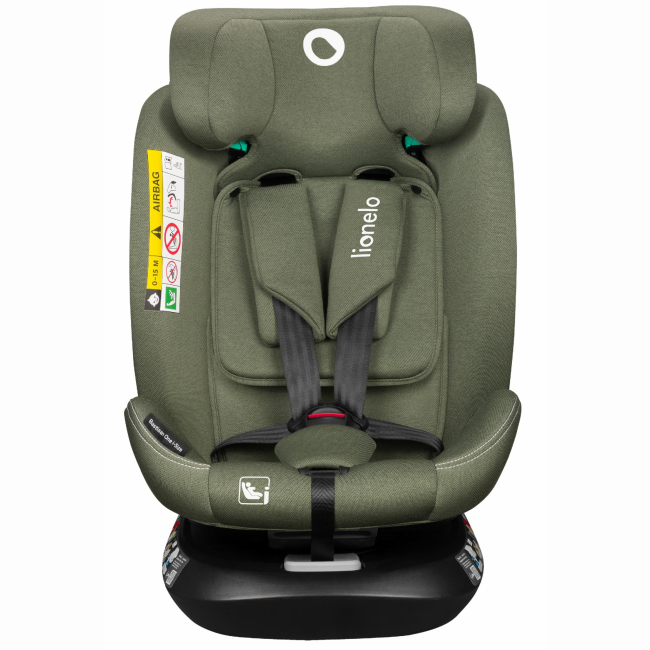Автокрісла й аксесуари - Автокрісло Lionelo Bastiaan One i-Size Green olive (LO-BASTIAAN ONE I-SIZE GREEN OLIVE) (5903771707695)#4