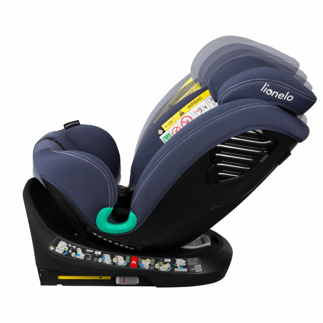 Автокрісла й аксесуари - Автокрісло Lionelo Bastiaan One i-Size Blue navy (LO-BASTIAAN ONE I-SIZE BLUE NAVY) (5903771707701)#4