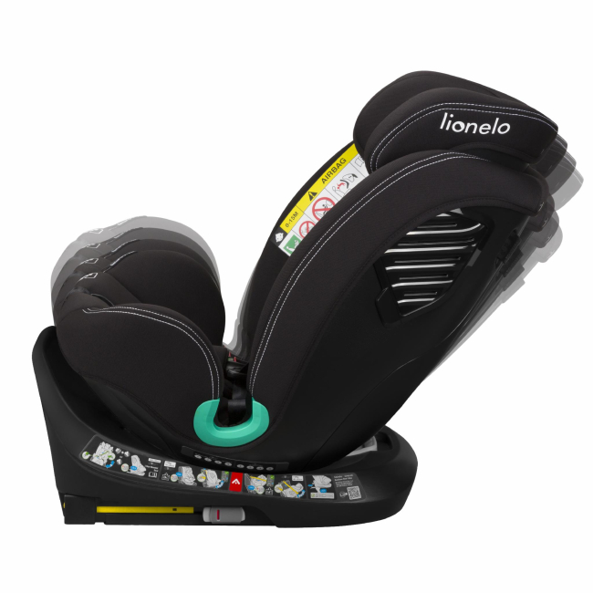 Автокрісла й аксесуари - Автокрісло Lionelo Bastiaan One i-Size Black Carbon (LO-BASTIAAN ONE I-SIZE BLACK CARBON) (5903771707367)#5