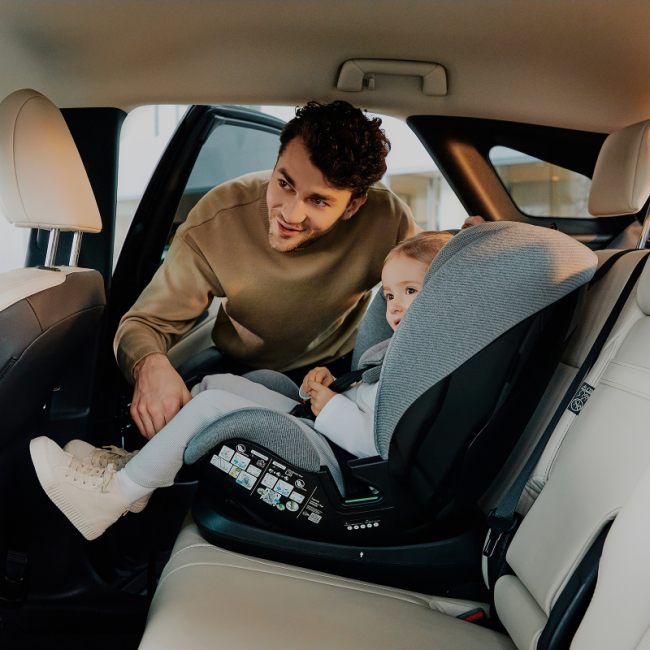 Автокрісла й аксесуари - Автокрісло Lionelo Lavender i-Size Grey stone (LO-LAVENDER I-SIZE GREY STONE)#9