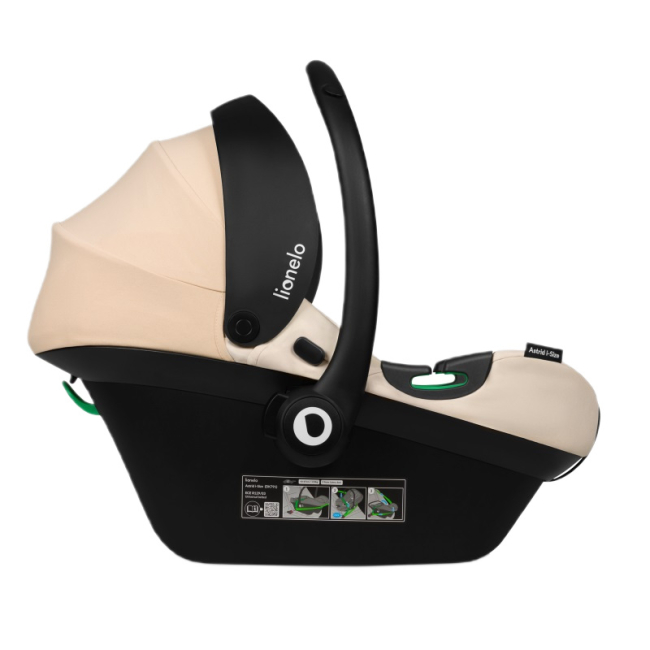 Автокрісла й аксесуари - Автокрісло Lionelo Astrid i-Size Beige sand (LO-ASTRID I-SIZE BEIGE SAND) (5903771708234)#7