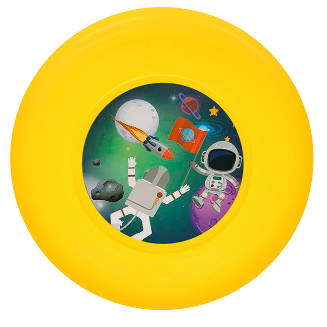 Спортивные активные игры - Фрисби Shantou Jinxing желтый (8811-2/2)#2