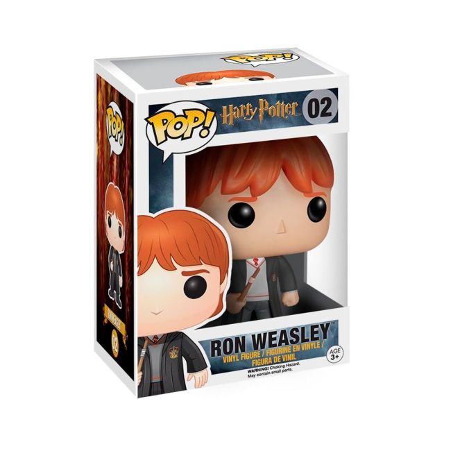 Фігурки персонажів - Фігурка Funko pop Harry Potter S1 Ron Weasley (5859)#4