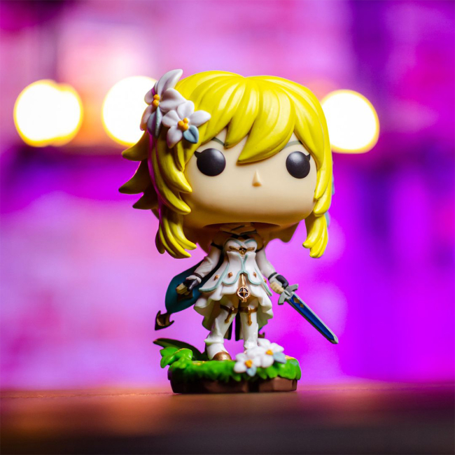 Фигурки персонажей - Фигурка Funko pop Genshin impact Путешественник Люмин (68381)#4