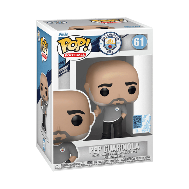 Фигурки персонажей - Фигурка Funko pop Football Манчестер Сити Пеп Гвадиола (75114)#3