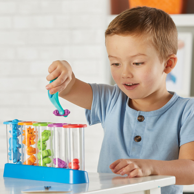 Навчальні іграшки - Навчальний набір-сортер Learning Resources Весела наука (LER5542)#6