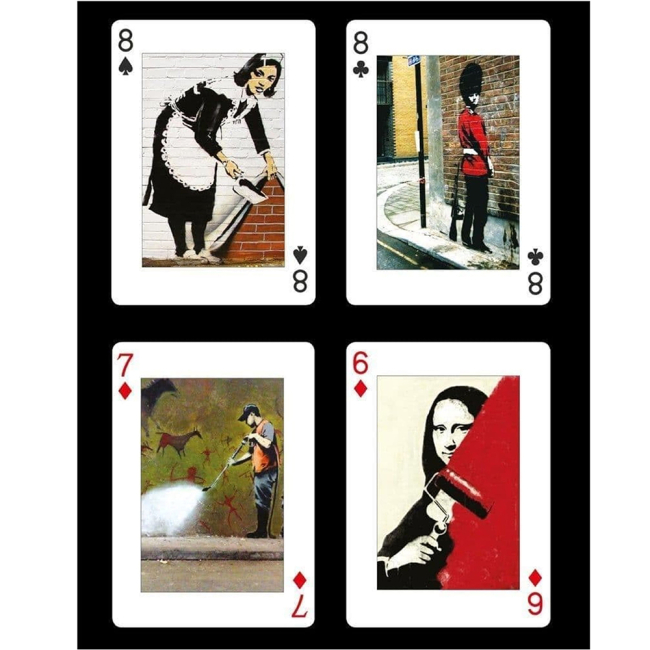 Настольные игры - Сувенирные игральные карты Piatnik Banksy (9001890165214)#3
