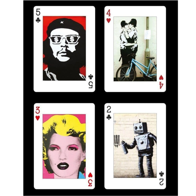Настольные игры - Сувенирные игральные карты Piatnik Banksy (9001890165214)#4