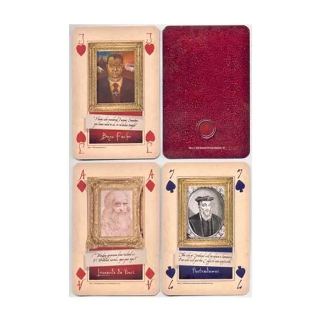 Настольные игры - Сувенирные игральные карты Piatnik DaVinci (9001890147319)#2