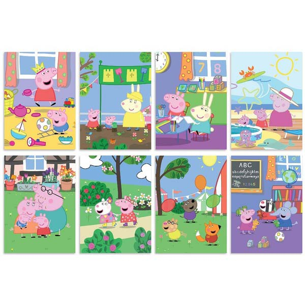 Товары для рисования - Набор раскрасок DoDo Рисуй водой Peppa Pig (200443)#3