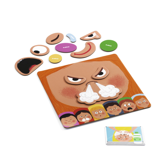 Настільні ігри - Магнітна гра DJECO Емотіко (DJ08196)#2