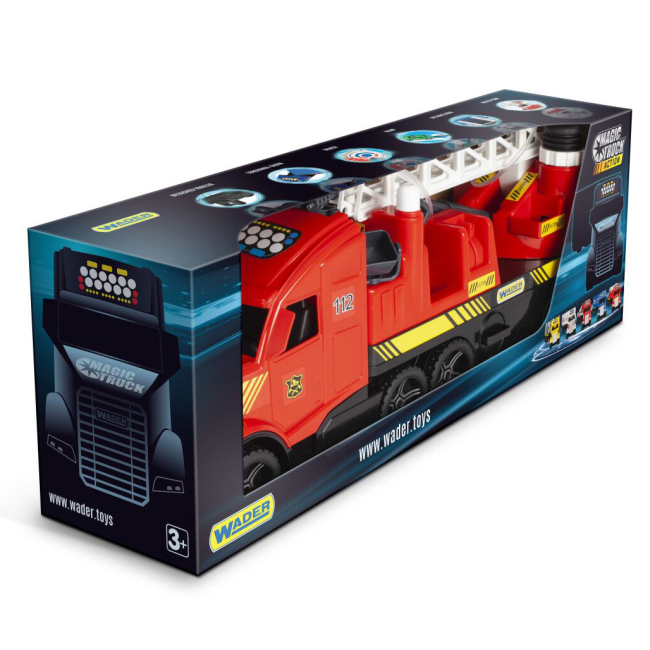 Транспорт и спецтехника - Авто пожарная WADER Magic truck (36221)#2