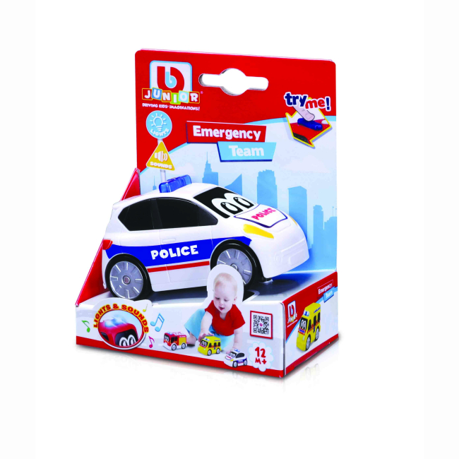 Машинки для малышей - Машинка BB Junior Команда быстрого реагирования Полиция (16-85200/2)#2
