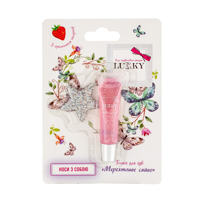 Косметика - Блеск для губ Lukky Мерцающее сияние (T18884)#2