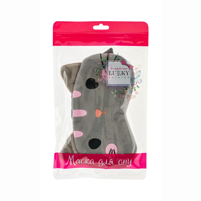 Подушки - Маска для сну Lukky Киця сіренька (T20878)#2