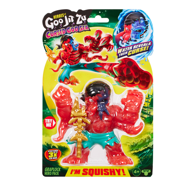 Антистрес іграшки - Стретч-антистрес Goo Jit Zu Cursed Goo Sea Граплок (123485)#2