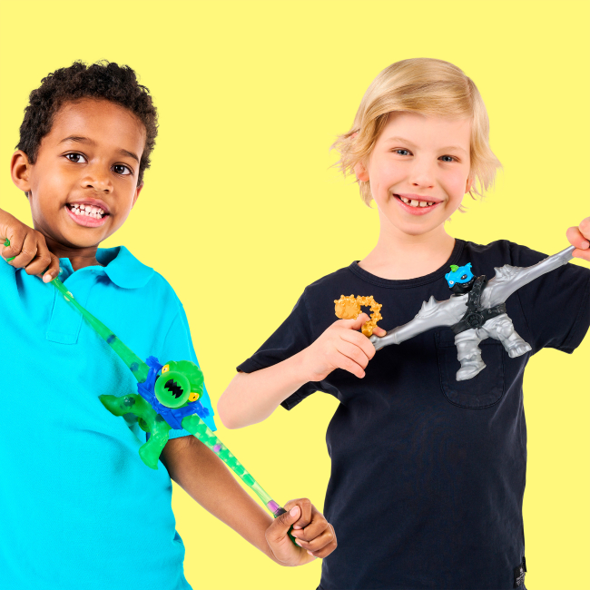 Антистресс игрушки - Набір стретч-антистресс Goo Jit Zu Cursed Goo Sea Пантаро и Сквидор (123486)#4