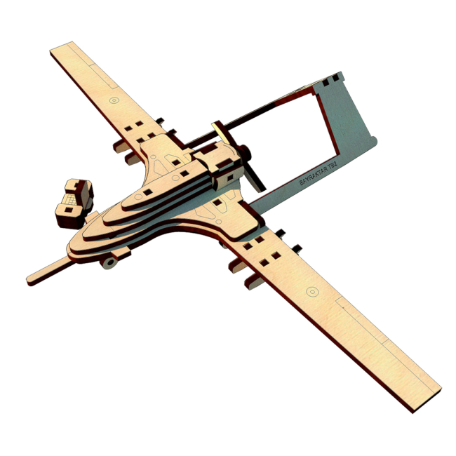 3D-пазлы - Трехмерный пазл Pazly Байрактар (UPZ-0002)#3